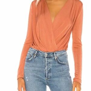 ⚡️Turnt Bodysuit in Ginger Spice